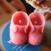 Babyslofjes roze - kaarsen